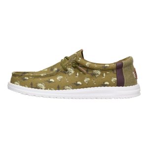 Wally Bass – Burnt Olive/Dark Olive