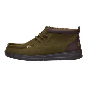 Wally Mid Gripr Vin Classic – Dark Olive/Mole Brown