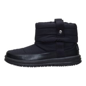 Camden Cuff Nylon Quilt – Black/Black