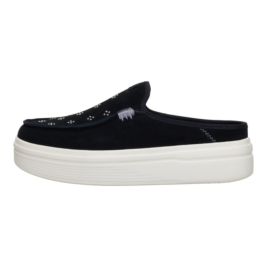 Austin Lift Suede Stud – Black